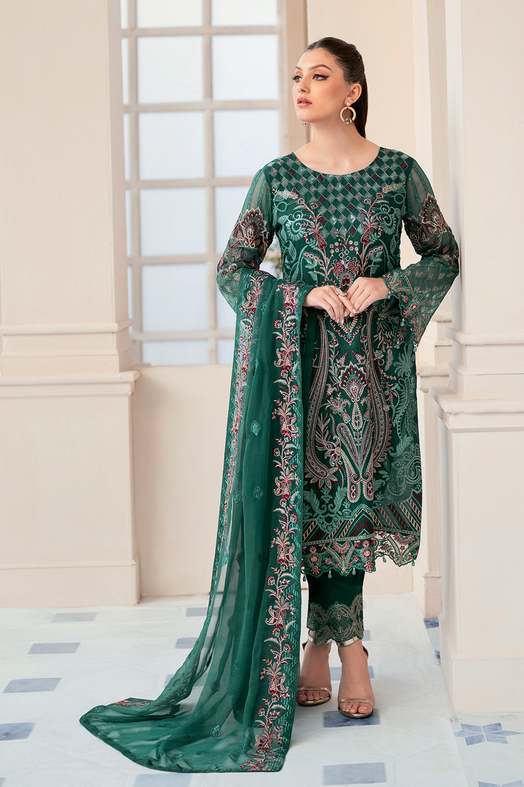 Ramsha Rangoon Chiffon`23 D#908