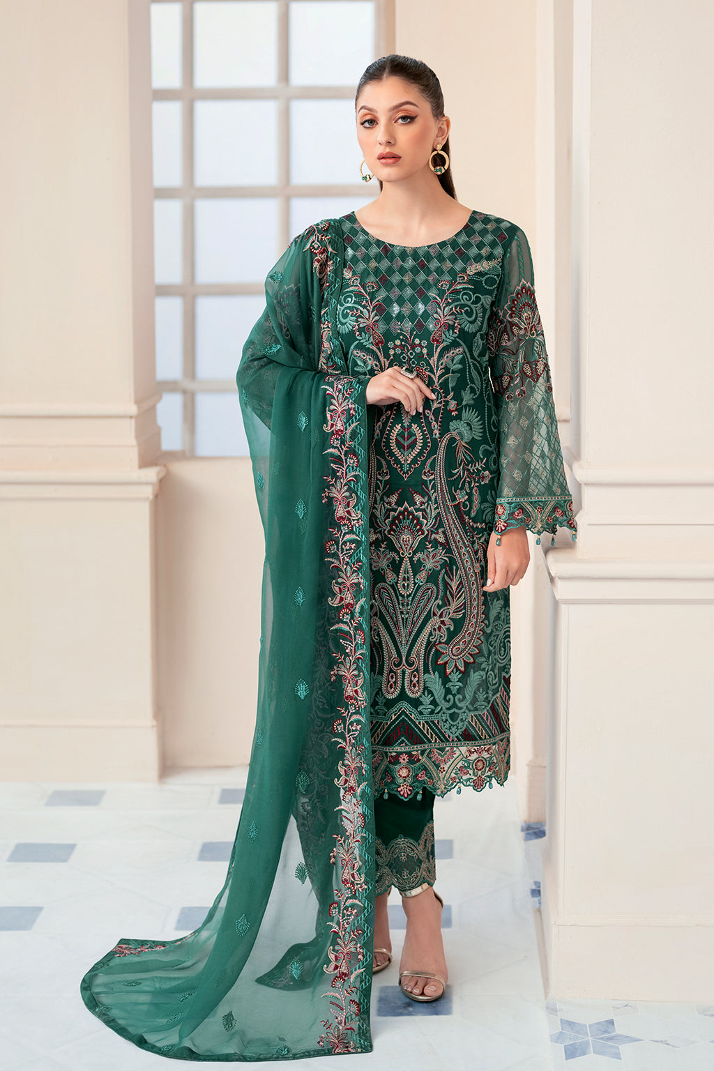 Ramsha Rangoon Chiffon`23 D#908