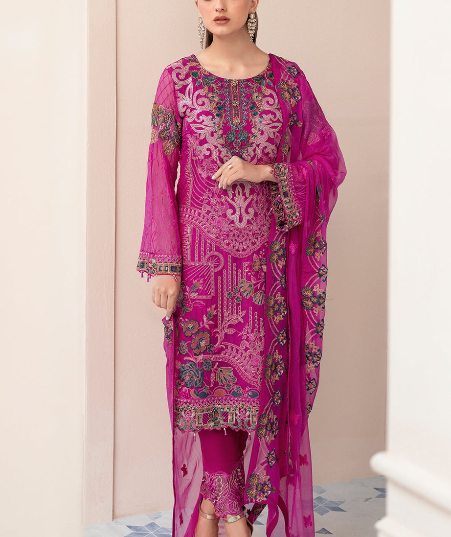 Ramsha Rangoon Chiffon`23 D#912