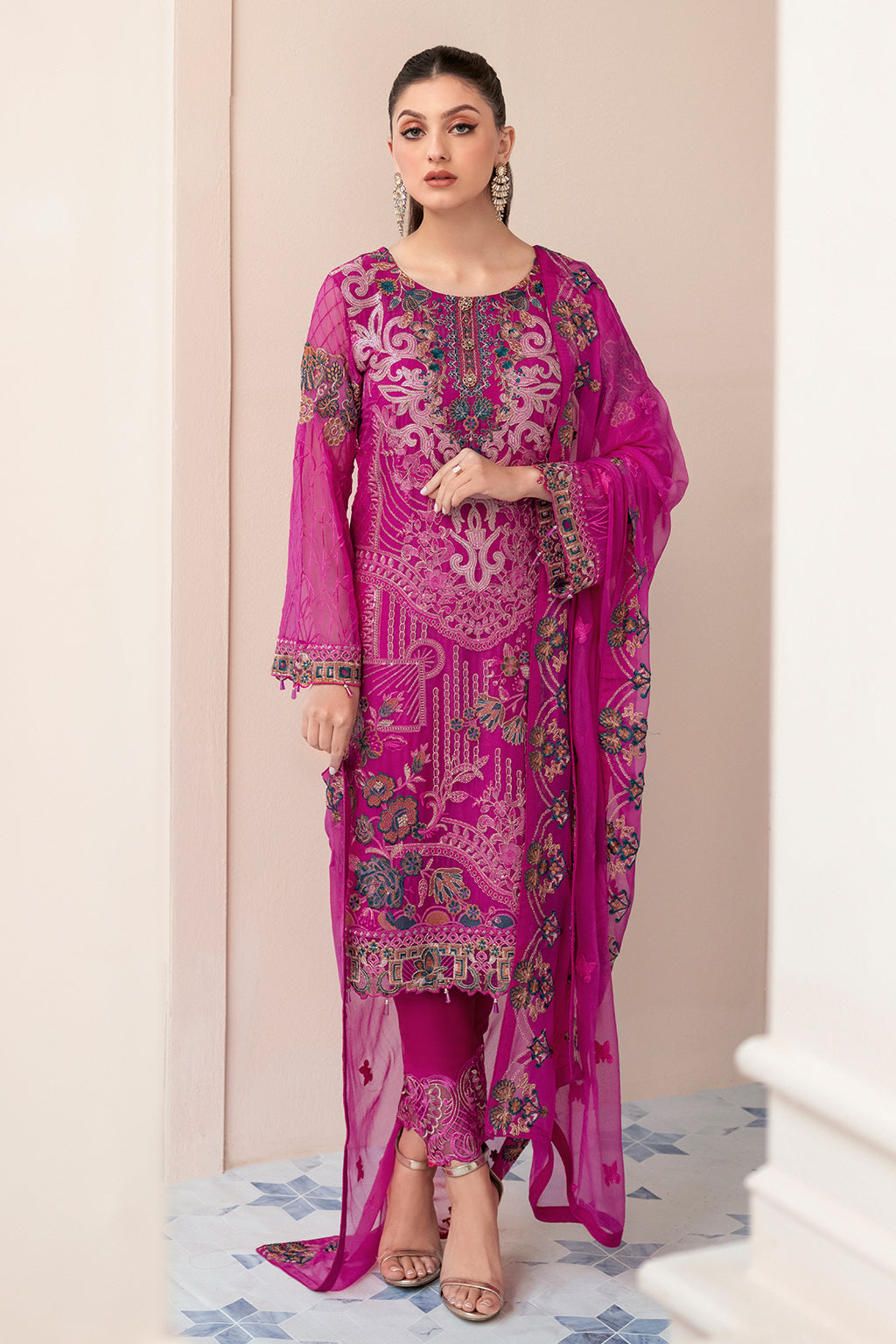 Ramsha Rangoon Chiffon`23 D#912