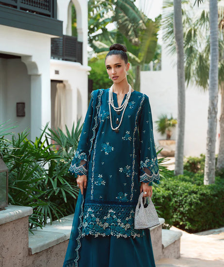 Saira Rizwan Lawn'24 Vol-2 D#04 (Sibel)