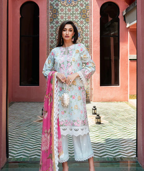 Saira Rizwan Lawn'24 Vol-2 D#07 (Fanny)