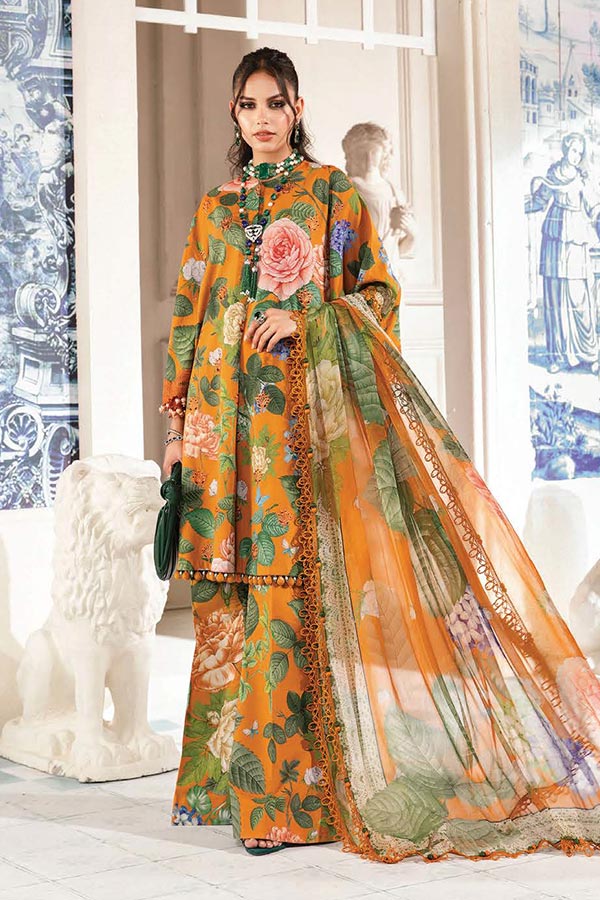 Maria B M Prints Eid Edit`24 D#10 B
