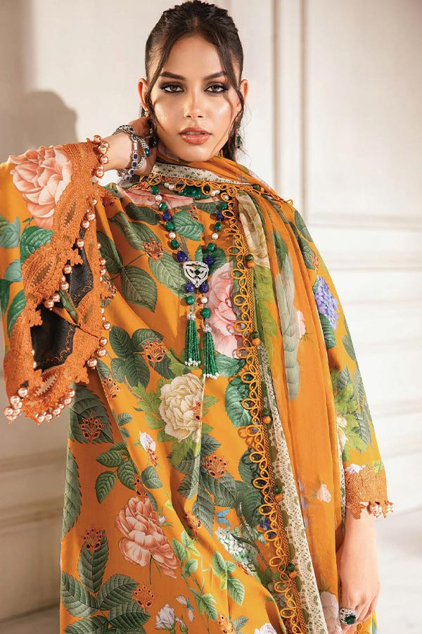 Maria B M Prints Eid Edit`24 D#10 B
