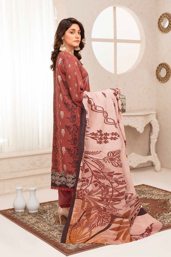 Feroza Falak Slub Linen`24 D#10