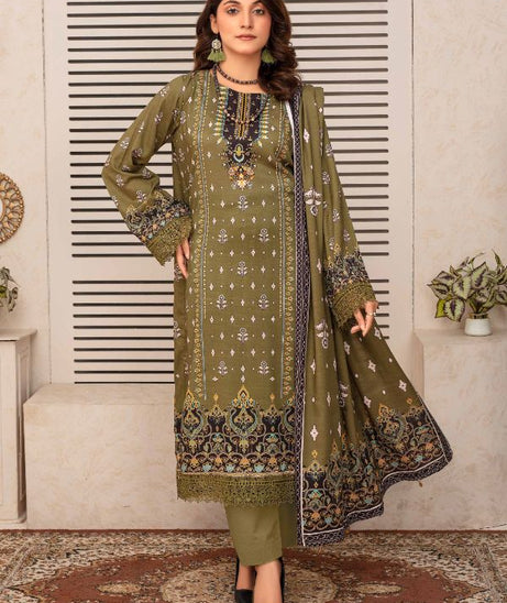 Feroza Falak Slub Linen`24 D#01