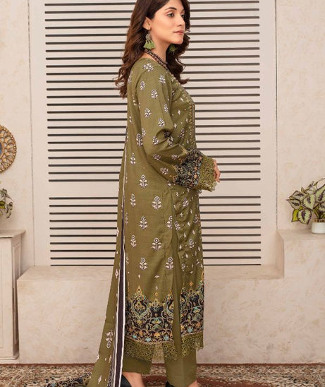 Feroza Falak Slub Linen`24 D#01