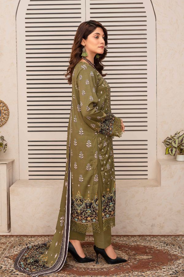 Feroza Falak Slub Linen`24 D#01