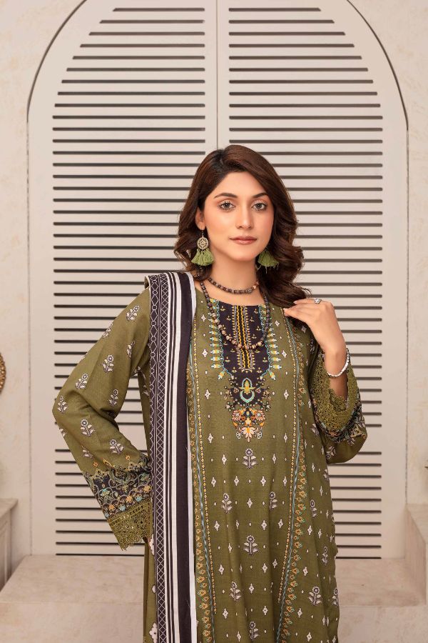 Feroza Falak Slub Linen`24 D#01