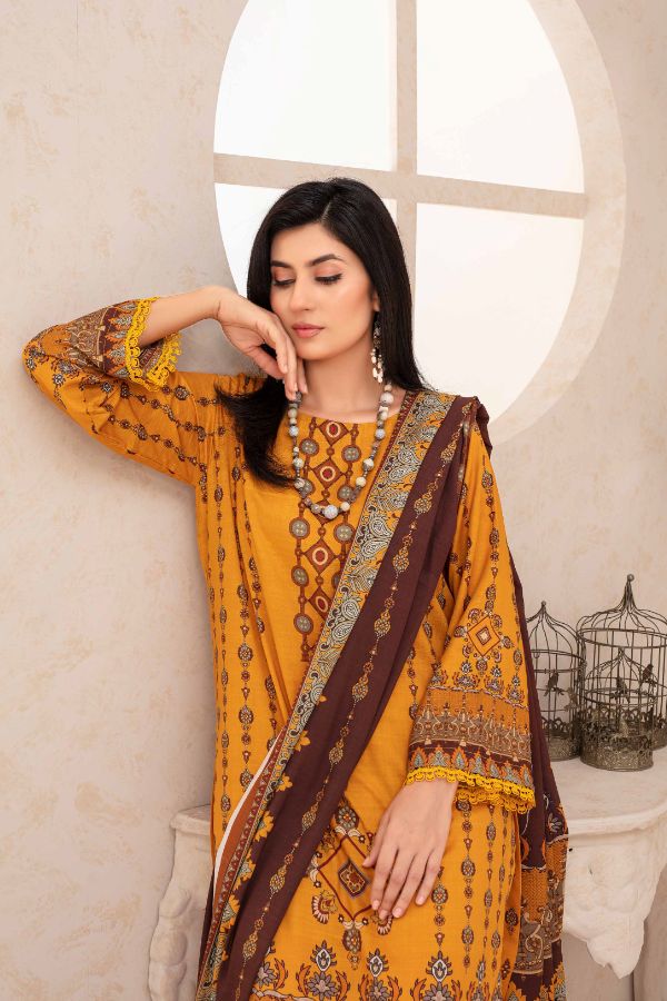 Feroza Falak Slub Linen`24 D#03