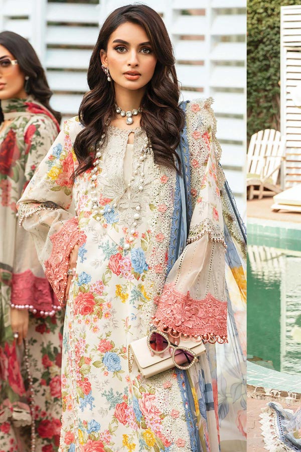 Maria B M Prints Eid Edit`24 D#04 A