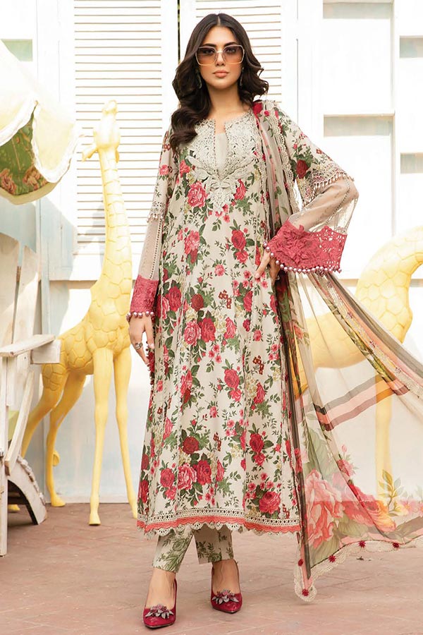 Maria B M Prints Eid Edit`24 D#04 B