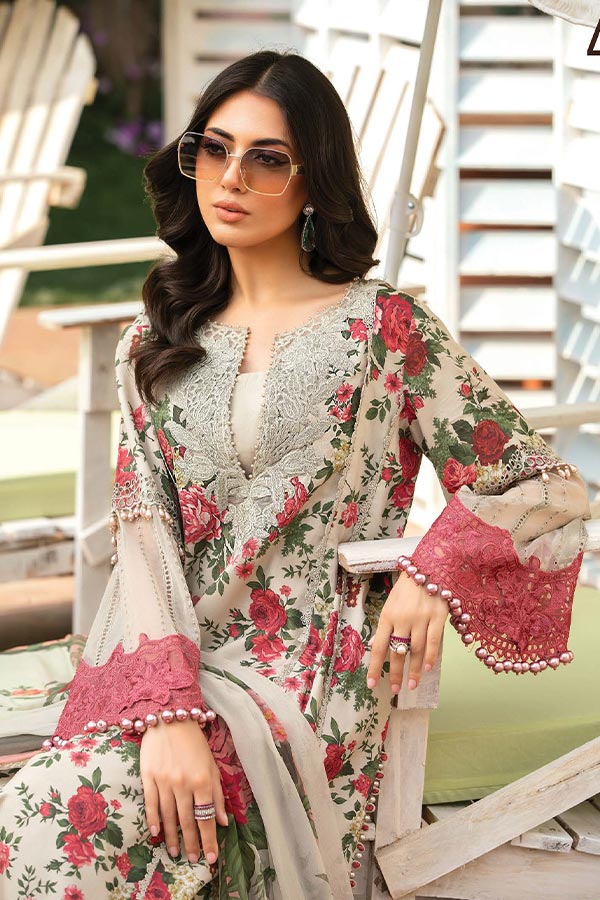 Maria B M Prints Eid Edit`24 D#04 B