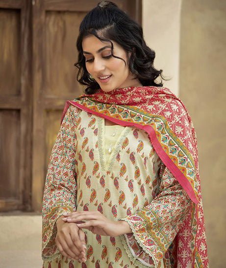 Peridot Rangoli Lawn`25 D#446-A