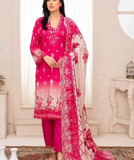 Feroza Falak Slub Linen`24 D#04