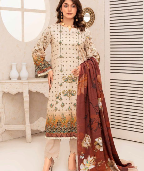 Feroza Falak Slub Linen`24 D#05