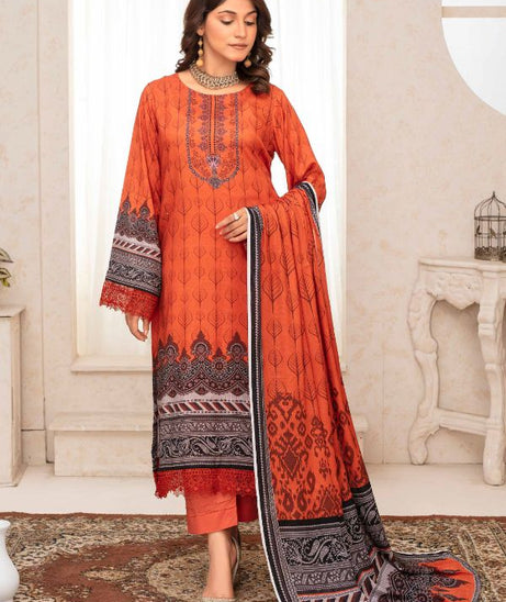 Feroza Falak Slub Linen`24 D#06