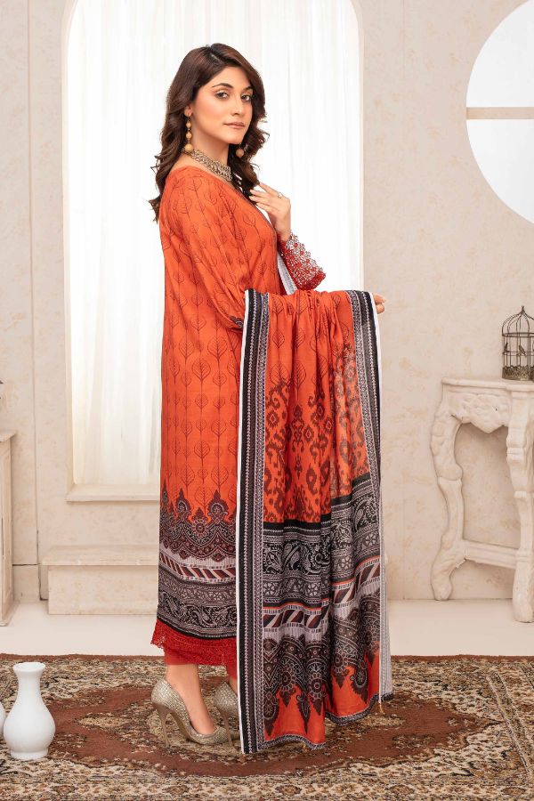 Feroza Falak Slub Linen`24 D#06