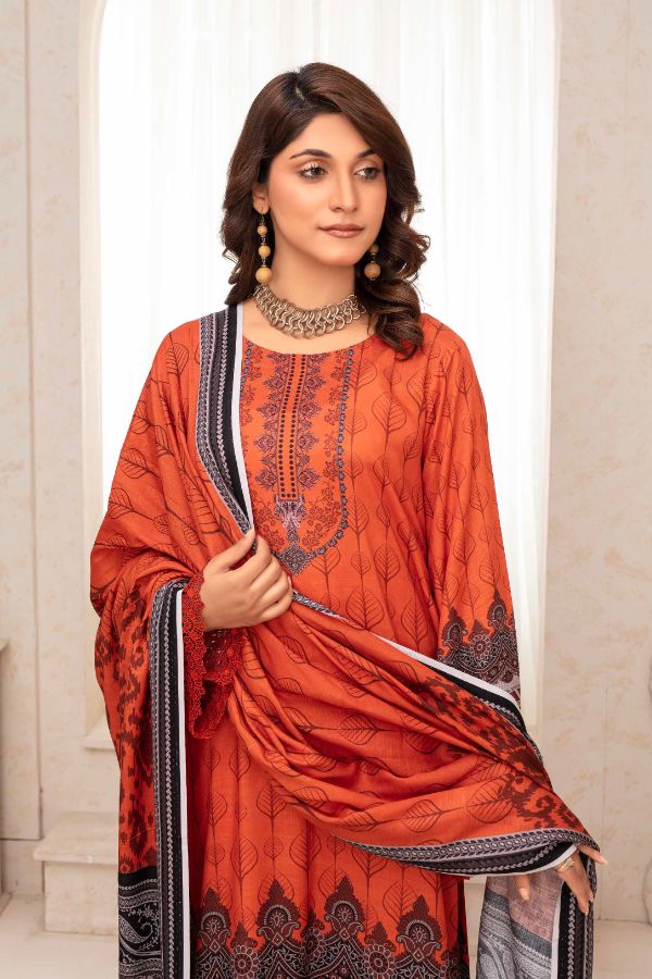 Feroza Falak Slub Linen`24 D#06