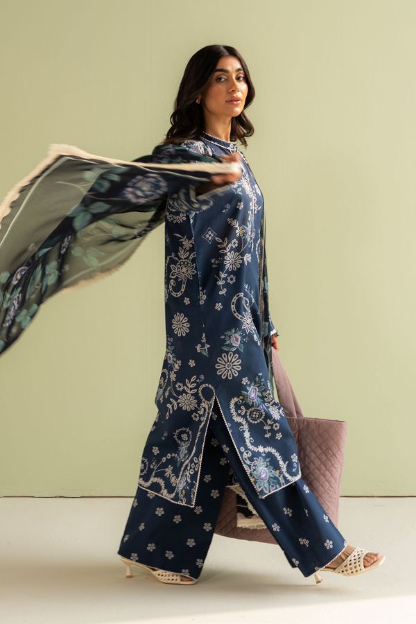 Coco By Zara Shahjahan Prints'25 D#8-A