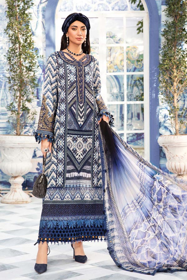 Maria B M Prints Eid Edit`24 D#08 B