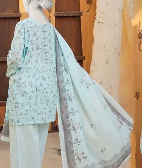 Oriens D/Print Lawn`25 D#817 L-Ferozi