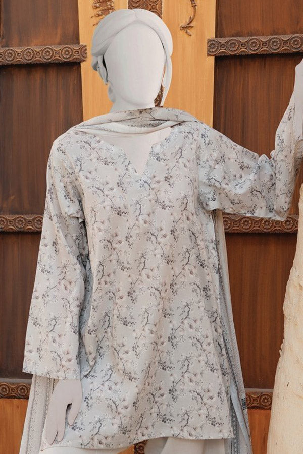 Oriens D/Print Lawn`25 D#818 Grey