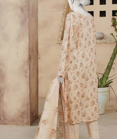 Oriens D/Print Lawn`25 D#820 L-Peach