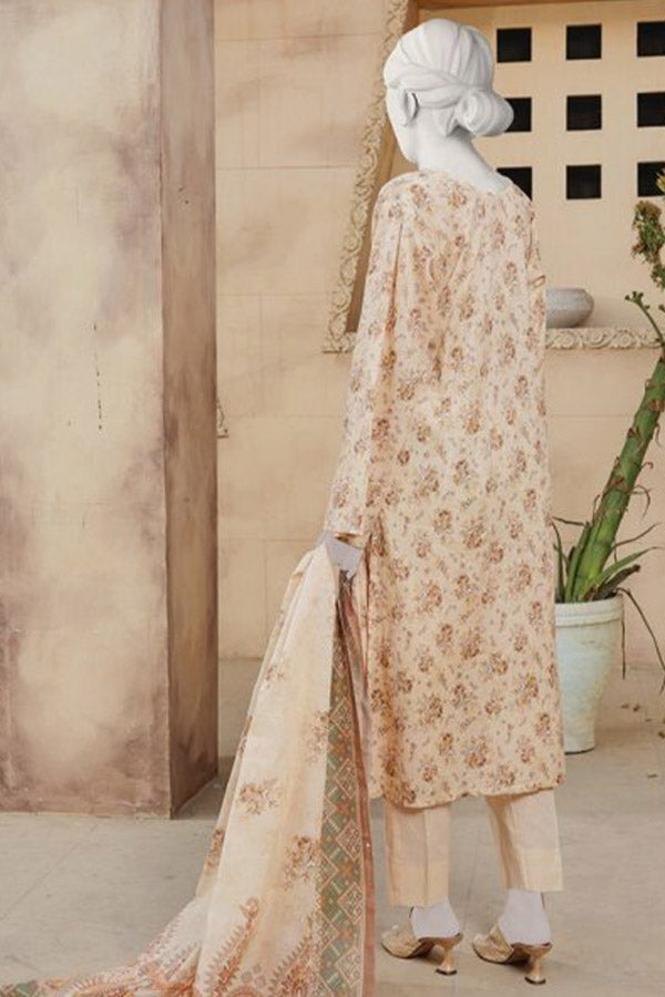 Oriens D/Print Lawn`25 D#820 L-Peach