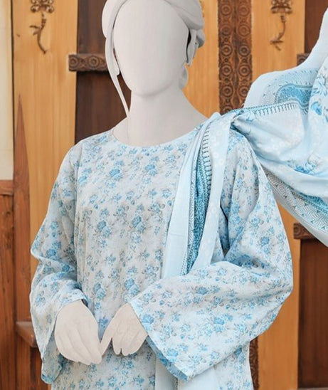 Oriens D/Print Lawn`25 D#822 L-Blue