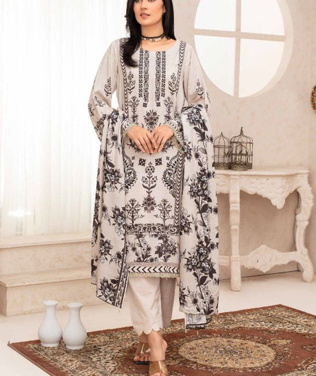 Feroza Falak Slub Linen`24 D#08