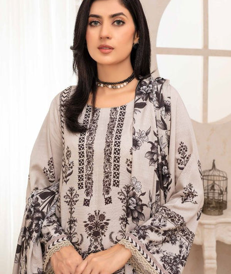 Feroza Falak Slub Linen`24 D#08