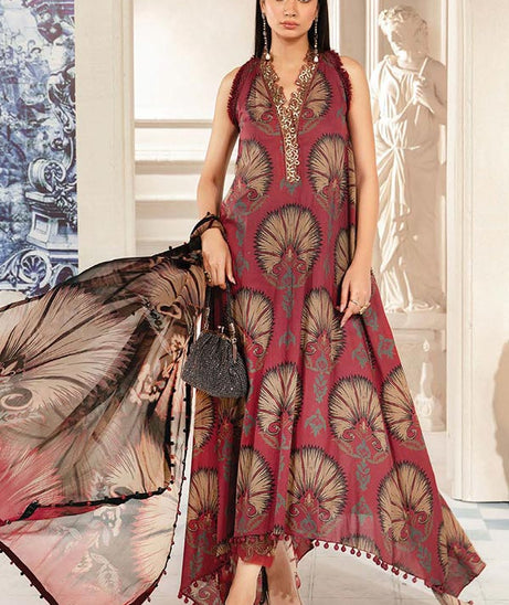 Maria B M Prints Eid Edit`24 D#09 B