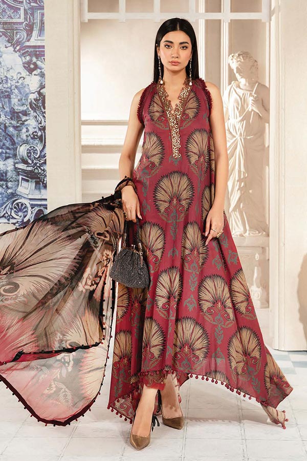 Maria B M Prints Eid Edit`24 D#09 B