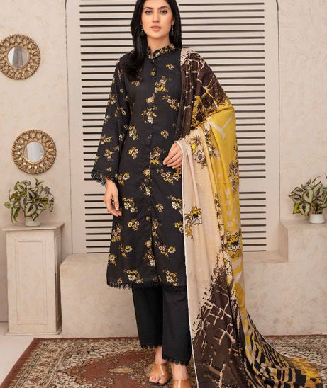 Feroza Falak Slub Linen`24 D#09