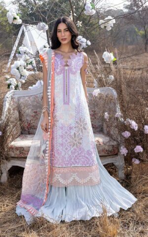 Asifa &amp; Nabeel Aleyna Lawn Summer'23 ASL#06 (Daisy B)