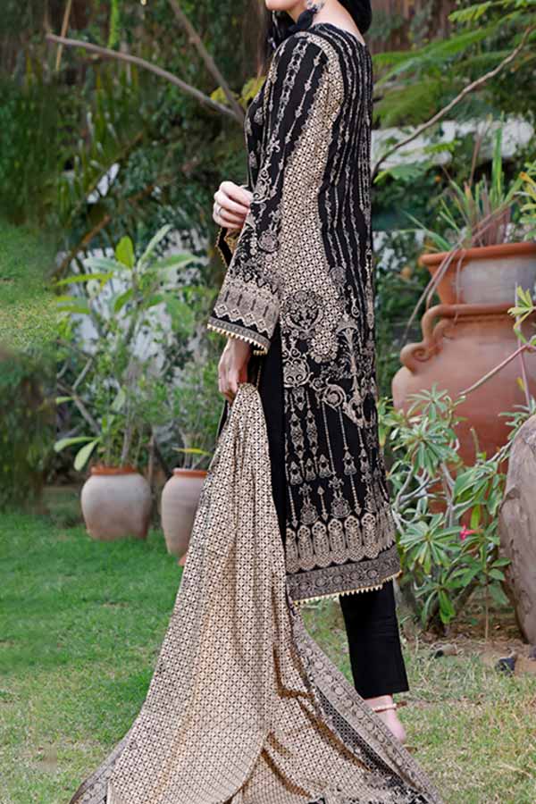 Daman Lawn'22 D#1517 Black