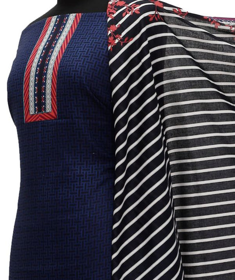 Daman Print Lawn`21 D#1301 (Blue)