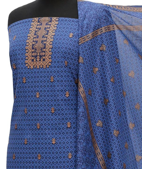 Daman Print Lawn`21 D#1302 (Blue)
