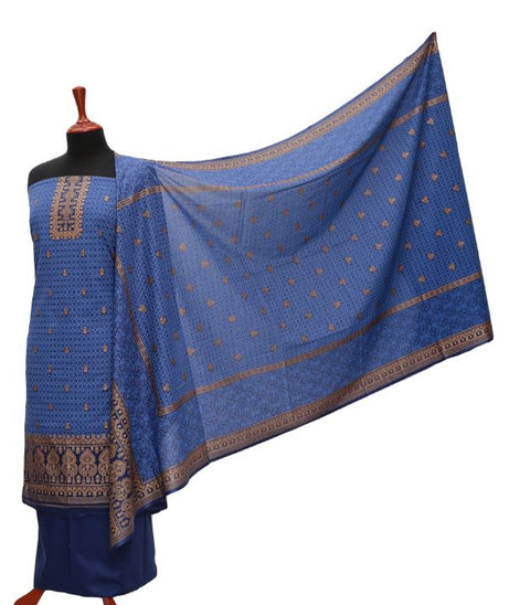 Daman Print Lawn`21 D#1302 (Blue)