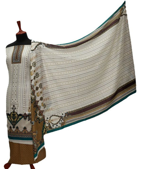 Daman Print Lawn`21 D#1315 (G-Brown)
