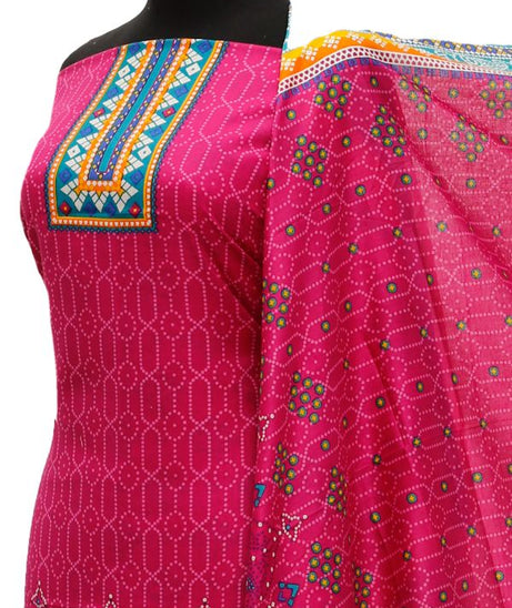 Daman Print Lawn`21 D#1319 (Sh-Pink)