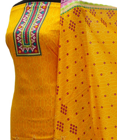 Daman Print Lawn`21 D#1319 (Yellow)