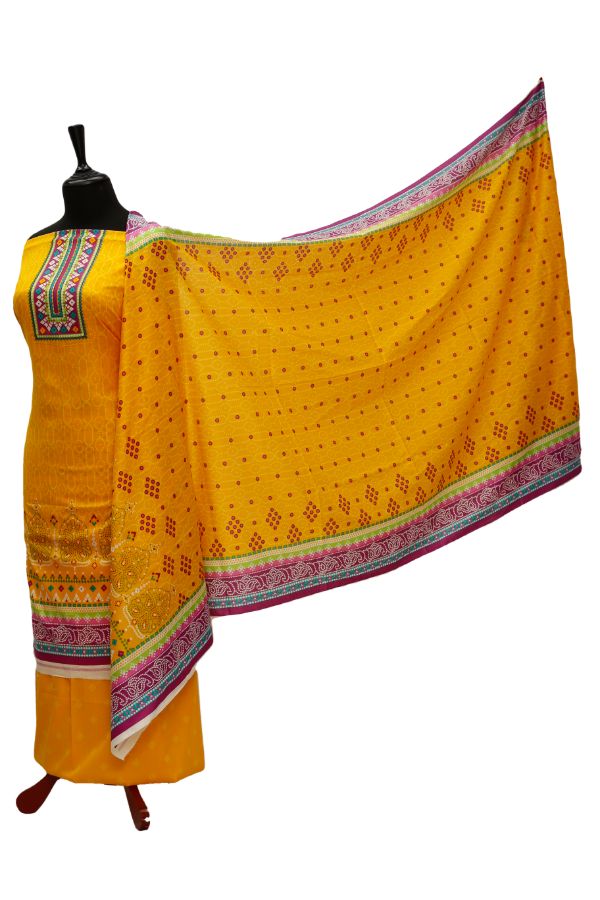 Daman Print Lawn`21 D#1319 (Yellow)