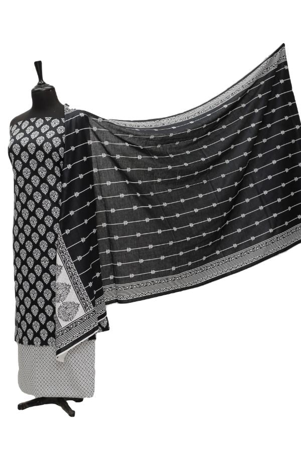Daman Print Lawn`21 D#1320 (Black)