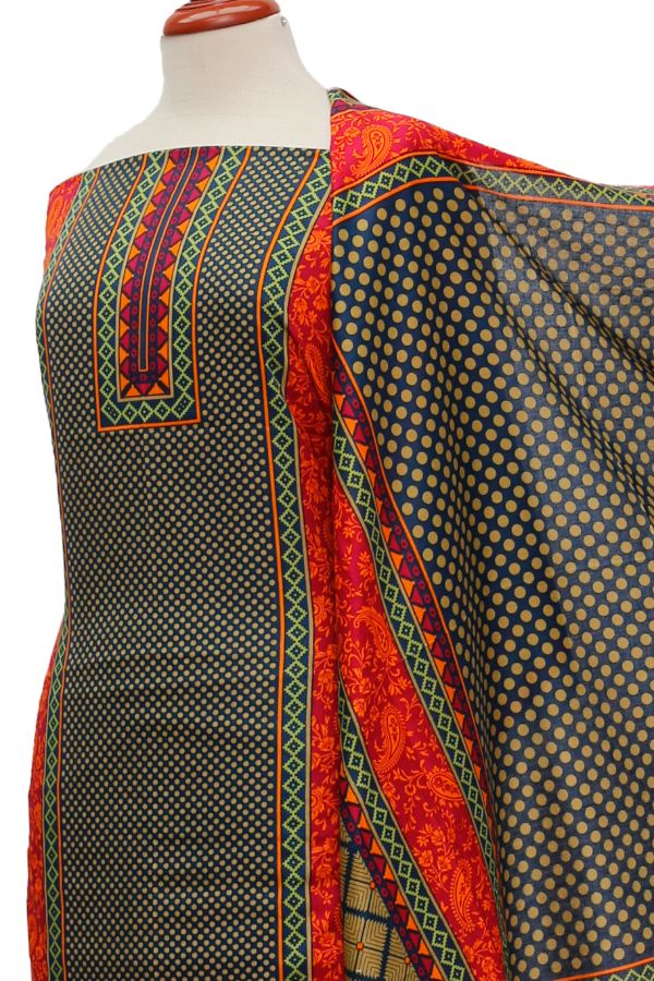 Daman Print Lawn`21 D#1327 (Blue)