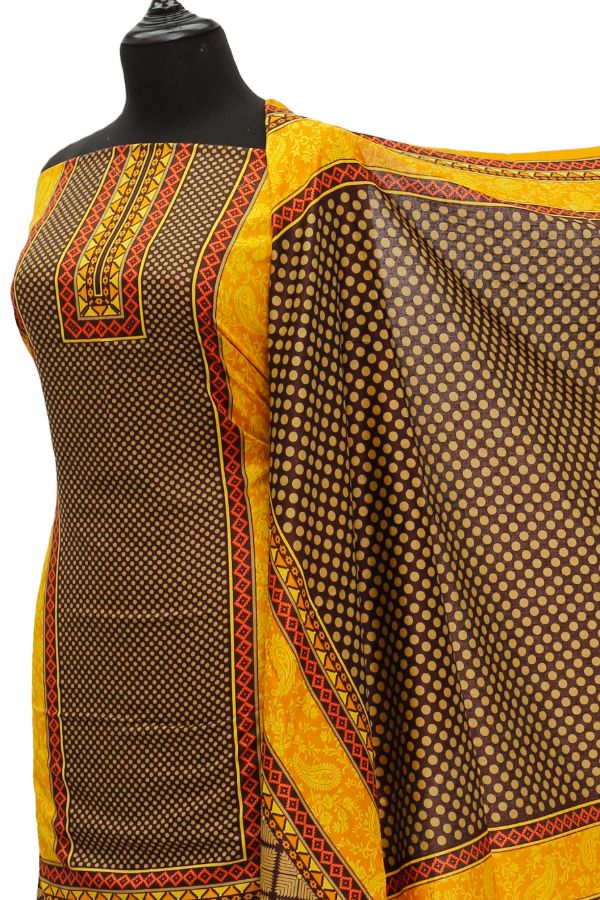 Daman Print Lawn`21 D#1327 (Chocolate)