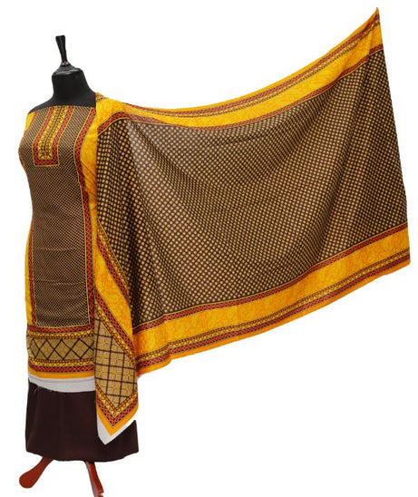 Daman Print Lawn`21 D#1327 (Chocolate)