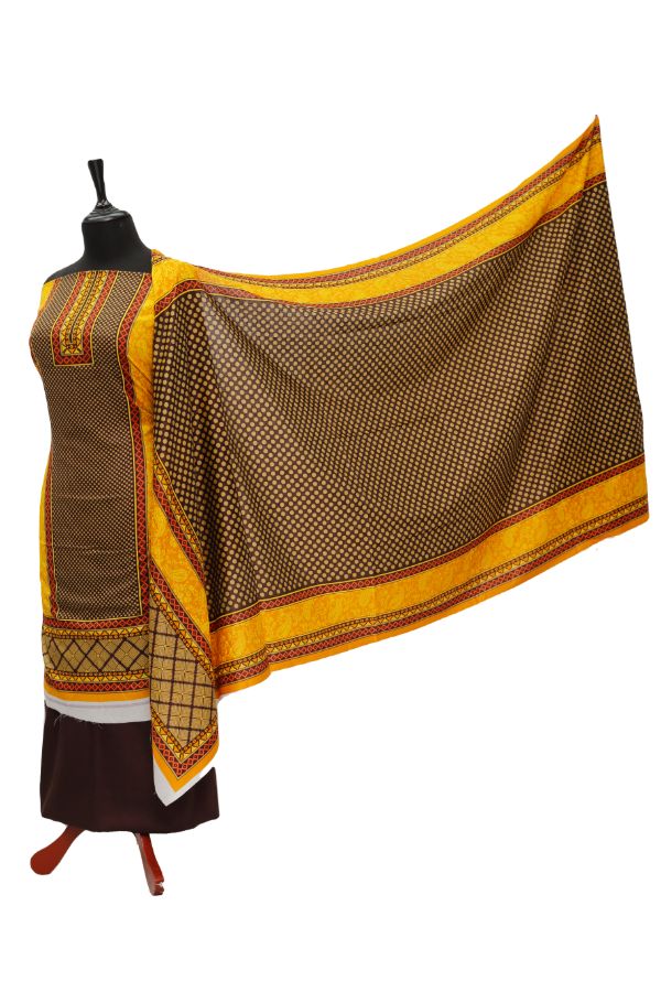 Daman Print Lawn`21 D#1327 (Chocolate)