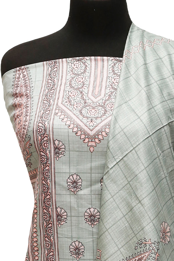 Daman Print Lawn`22 D#1511 Grey